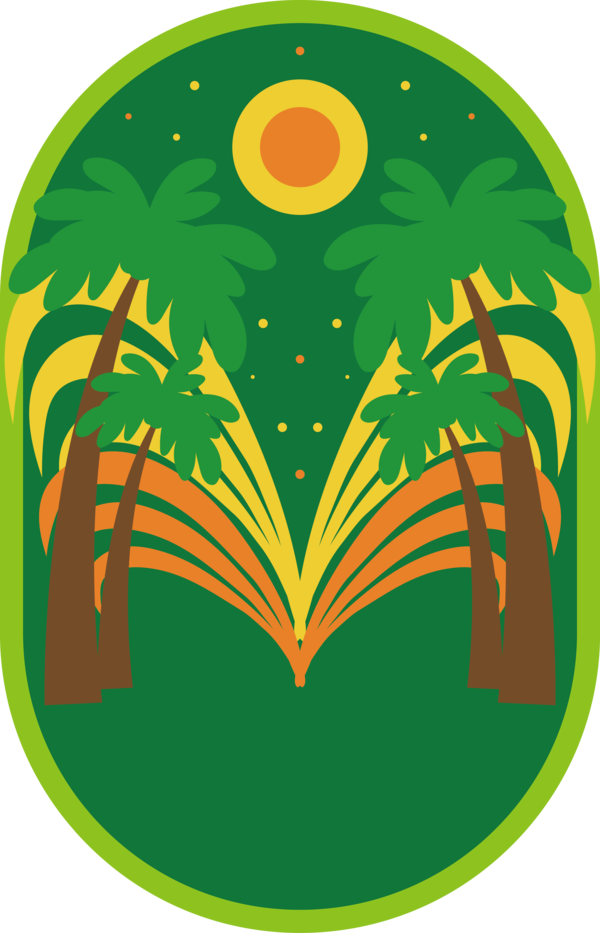 Transparent Brazilian Carnival Leaf Logo Symbol for Carnaval for Brazilian Carnival