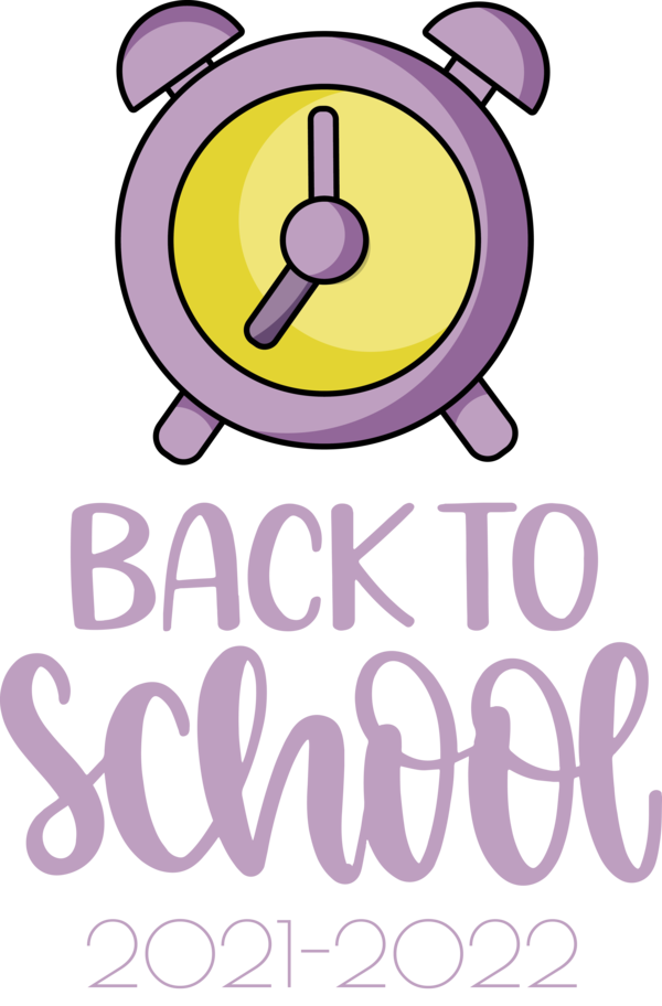 Transparent Back to School Logo Cartoon Symbol for Welcome Back to School for Back To School