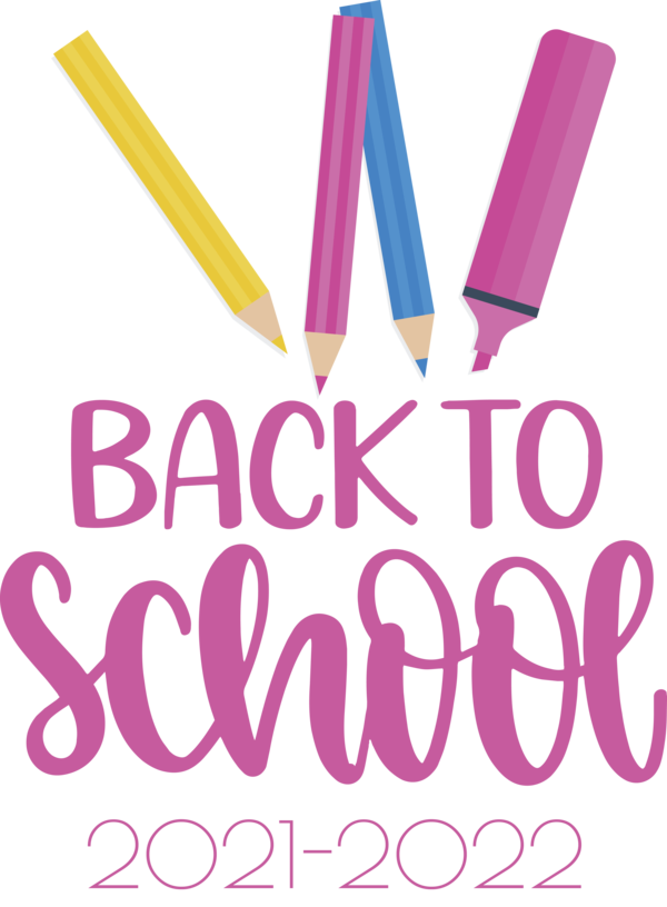 Transparent Back to School Logo Line Design for Welcome Back to School for Back To School