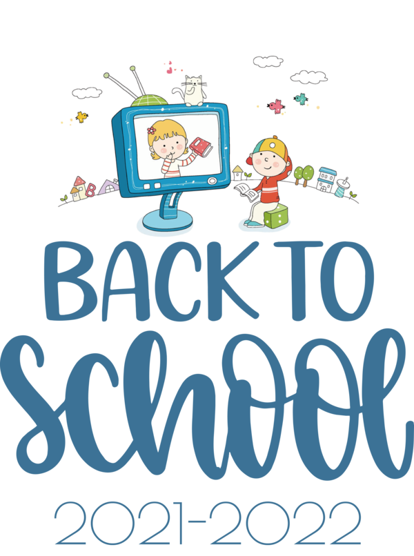 Transparent Back to School Logo Line Behavior for Welcome Back to School for Back To School