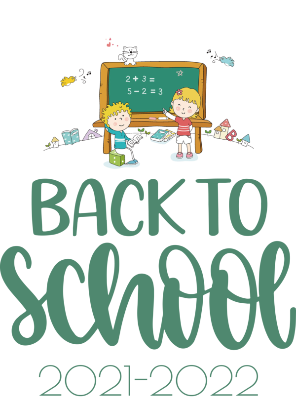 Transparent Back to School Logo Design Line for Welcome Back to School for Back To School