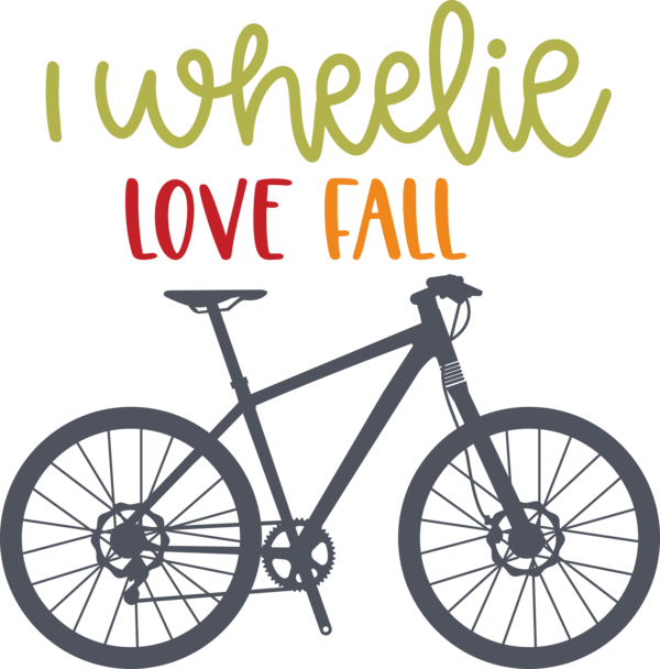 Transparent thanksgiving Bicycle Mountain Bike for Hello Autumn for Thanksgiving