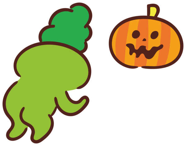 Transparent Halloween Cartoon Logo Drawing for Halloween Boo for Halloween