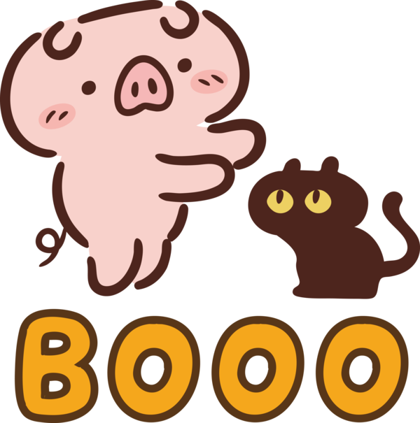 Transparent Halloween Drawing Emoticon Cartoon for Halloween Boo for Halloween