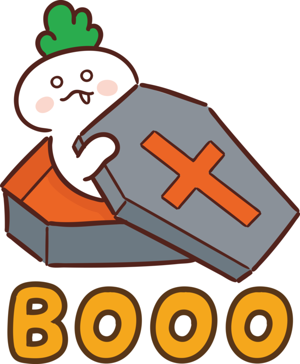 Transparent Halloween Icon Emoji Pictogram for Halloween Boo for Halloween