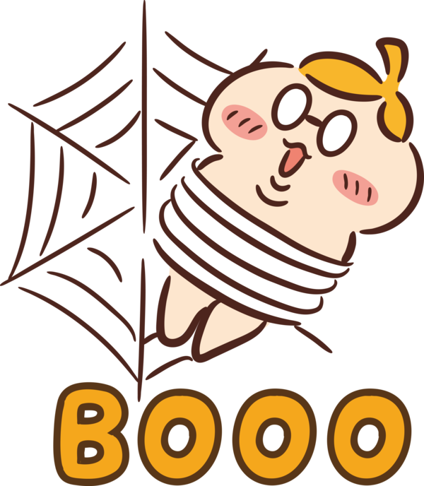 Transparent Halloween Bees Drawing Speech balloon for Halloween Boo for Halloween