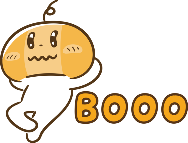 Transparent Halloween Cartoon Drawing Happiness for Halloween Boo for Halloween