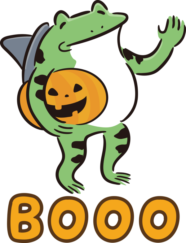 Transparent Halloween Cartoon Drawing Line art for Halloween Boo for Halloween