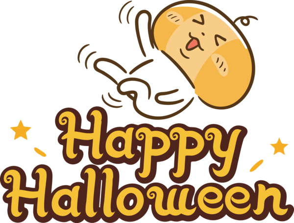 Transparent Halloween Happiness Emoticon Logo for Happy Halloween for Halloween