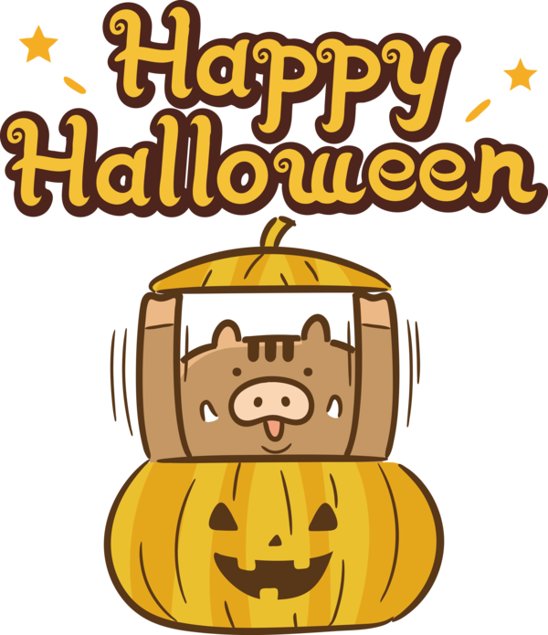 Transparent Halloween Smiley Cartoon Emoticon for Happy Halloween for Halloween
