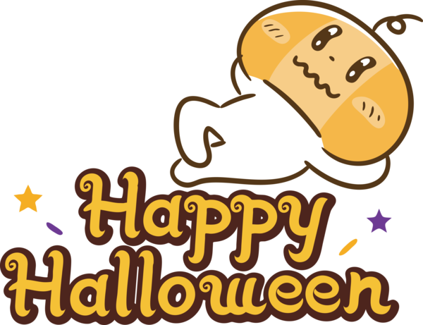 Transparent Halloween Logo Cartoon Commodity for Happy Halloween for Halloween
