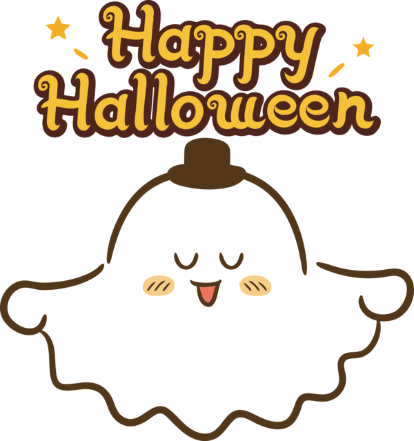 Transparent Halloween Cartoon Yellow Beak for Happy Halloween for Halloween