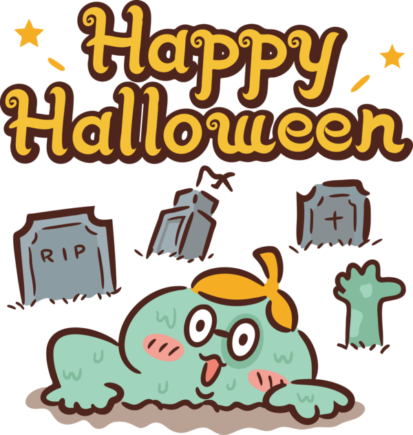 Transparent Halloween Cartoon Recreation Happiness for Happy Halloween for Halloween