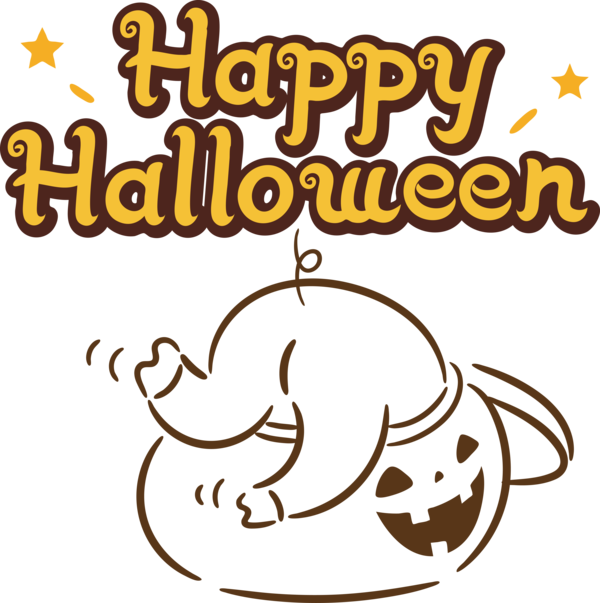 Transparent Halloween Cartoon Commodity Produce for Happy Halloween for Halloween