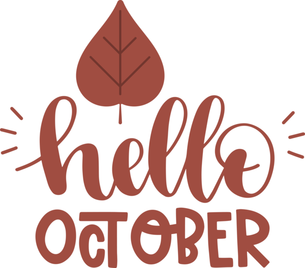 Transparent Thanksgiving Logo Design Line for Hello October for Thanksgiving