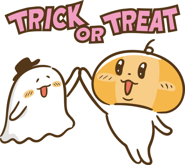 Transparent Halloween Drawing Cartoon Icon for Trick Or Treat for Halloween