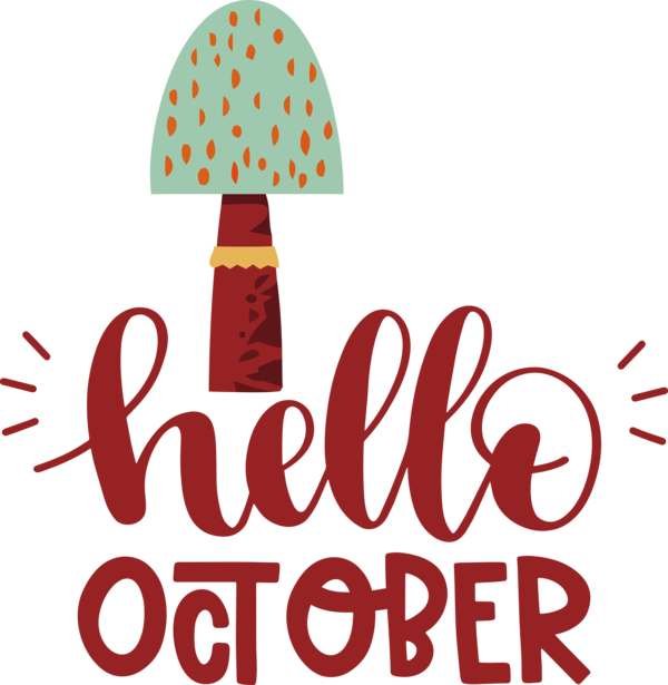 Transparent Thanksgiving Logo Design Line for Hello October for Thanksgiving