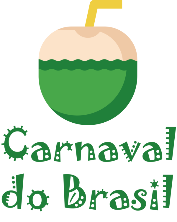 Transparent Brazilian Carnival Logo Commodity Leaf for Carnaval for Brazilian Carnival