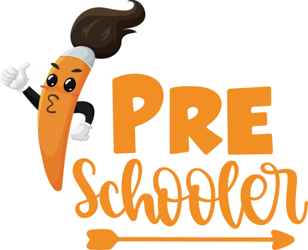 Transparent Back to School Cartoon Logo Happiness for Hello Pre school for Back To School