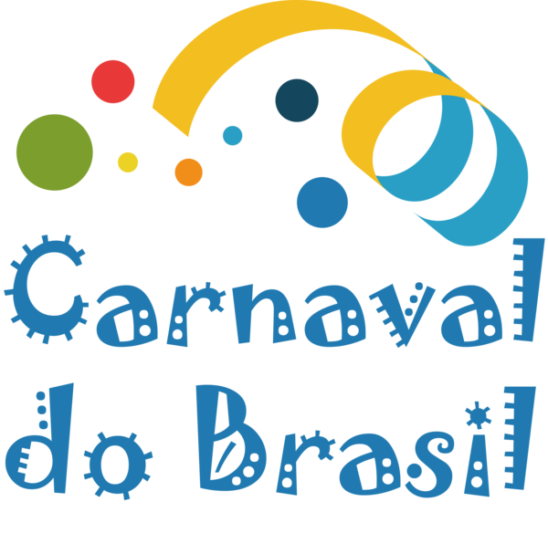 Transparent Brazilian Carnival Logo Design Yellow for Carnaval for Brazilian Carnival