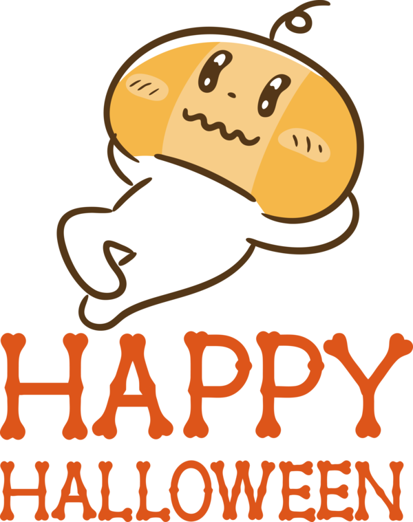 Transparent Halloween Cartoon Line Happiness for Happy Halloween for Halloween