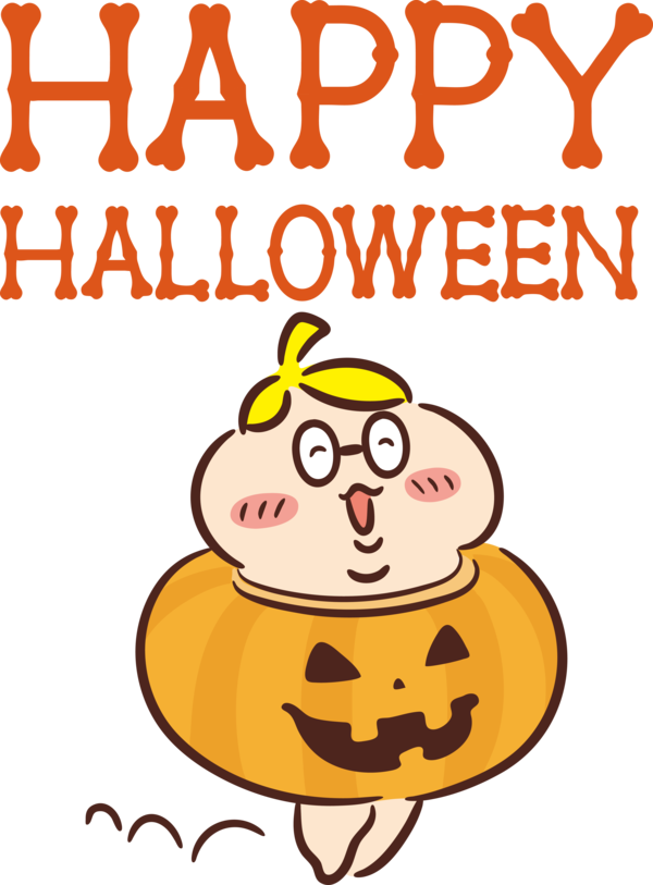 Transparent Halloween Cartoon Happiness Meter for Happy Halloween for Halloween