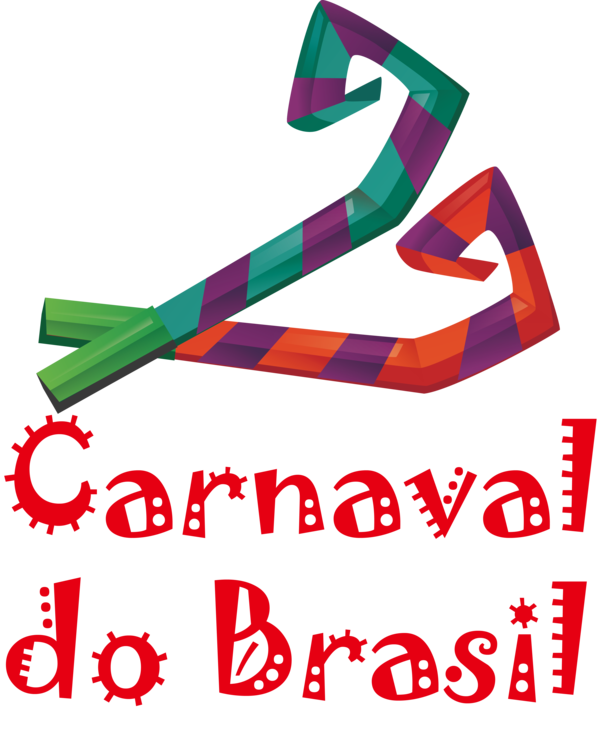 Transparent Brazilian Carnival Logo Line School for Carnaval for Brazilian Carnival