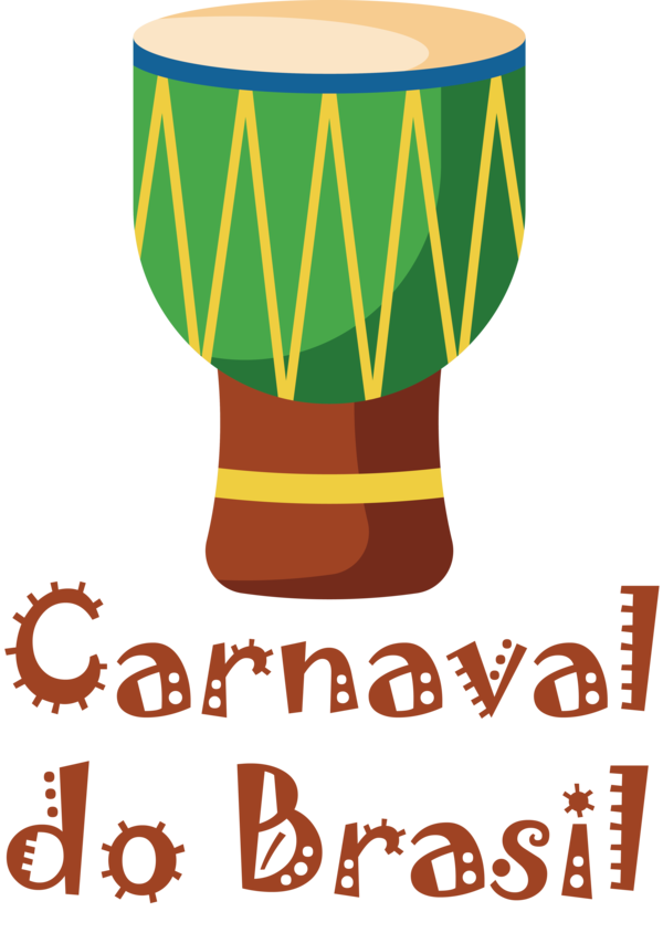 Transparent Brazilian Carnival Logo Line Travel for Carnaval for Brazilian Carnival