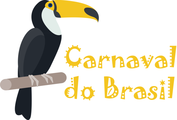 Transparent Brazilian Carnival Birds Toucans Beak for Carnaval for Brazilian Carnival