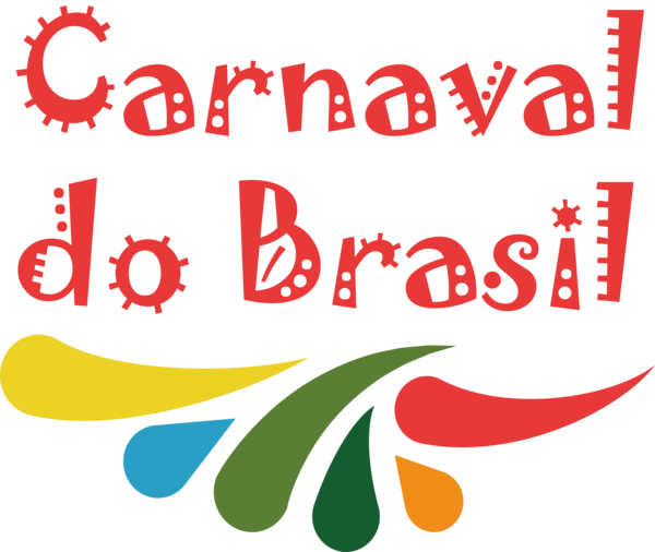 Transparent Brazilian Carnival Logo Design Line for Carnaval for Brazilian Carnival
