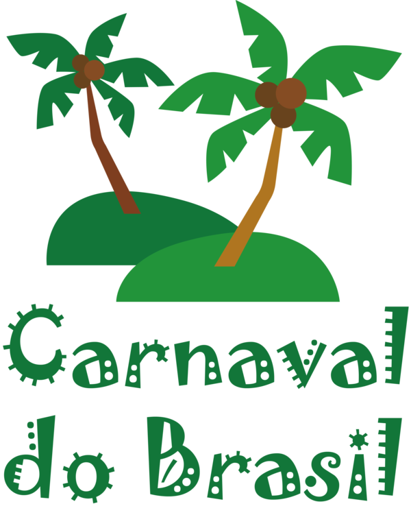 Transparent Brazilian Carnival Plant stem Leaf Branch for Carnaval for Brazilian Carnival