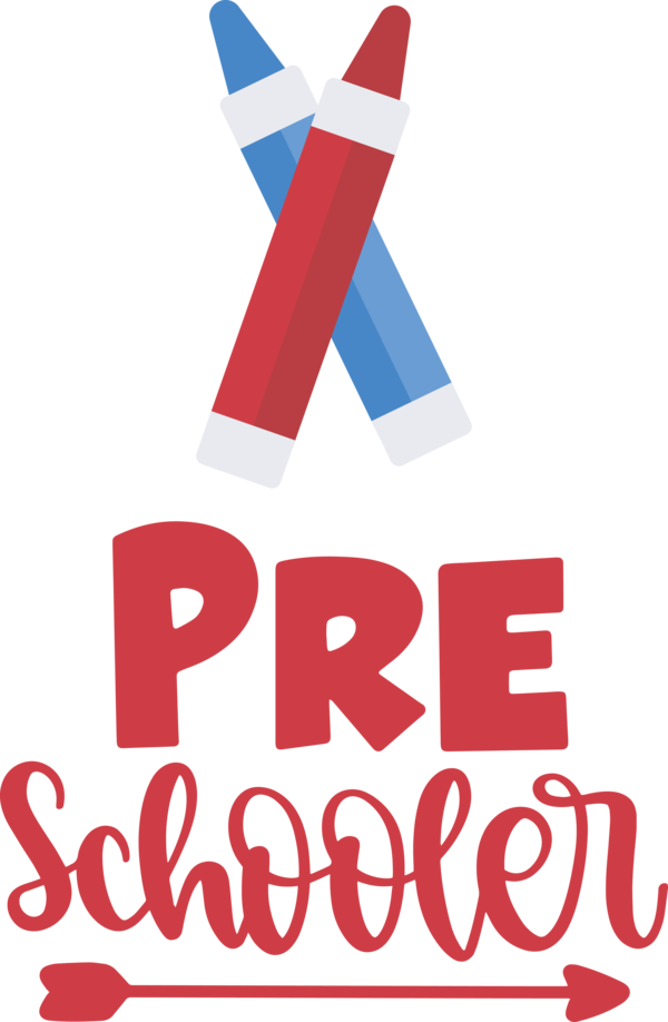 Transparent Back to School Logo Line Design for Hello Pre school for Back To School