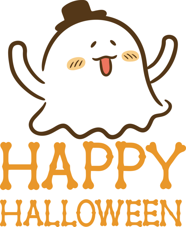 Transparent Halloween Cartoon Happiness Hair for Happy Halloween for Halloween
