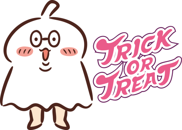 Transparent Halloween Drawing Comics Witch for Trick Or Treat for Halloween