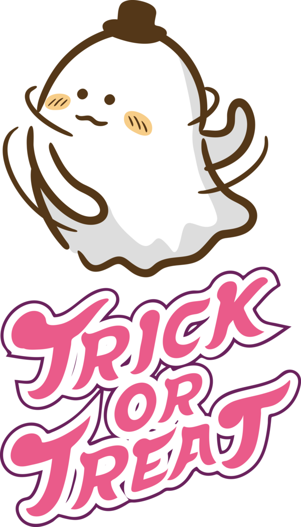 Transparent Halloween Design Trick-or-treating Line for Trick Or Treat for Halloween
