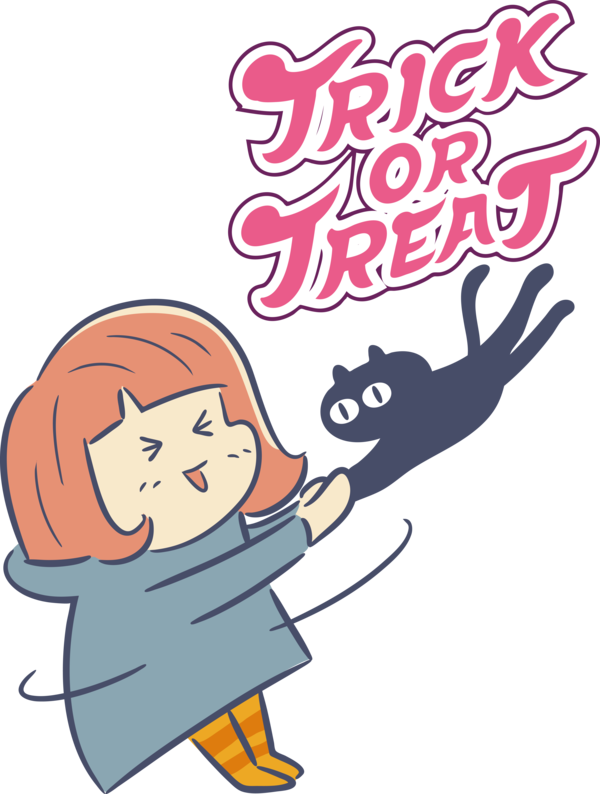 Transparent Halloween Witch Drawing traditionally animated film for Trick Or Treat for Halloween