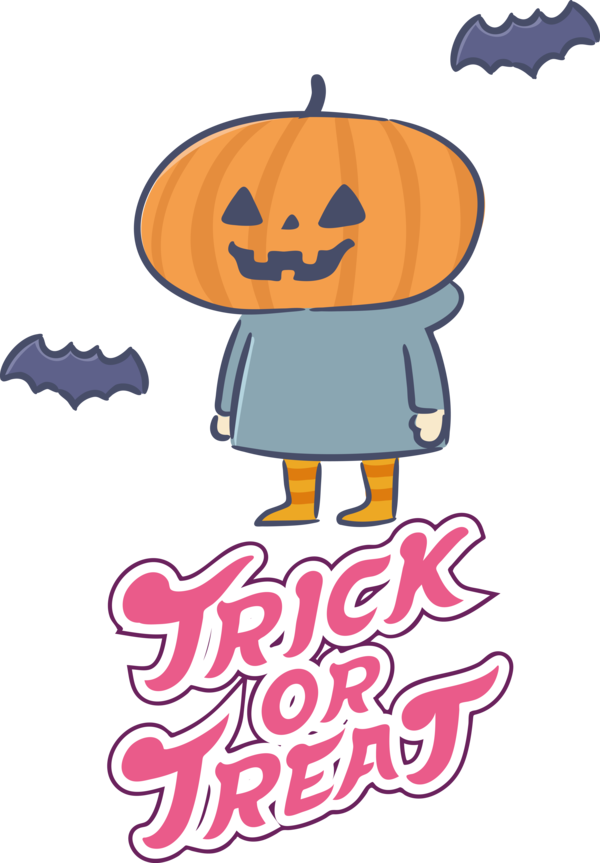 Transparent Halloween Drawing Cover art Icon for Trick Or Treat for Halloween