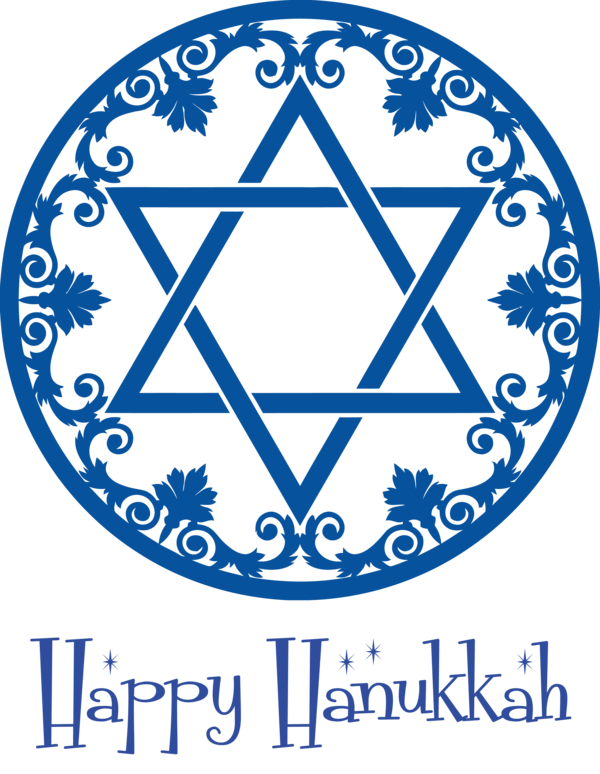 Transparent Hanukkah Star of David Hexagram Zionism for Happy Hanukkah for Hanukkah