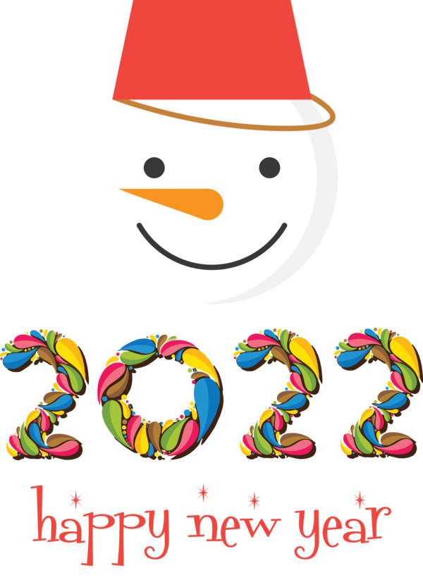 Transparent New Year Line Christmas Day Icon for Happy New Year 2022 for New Year