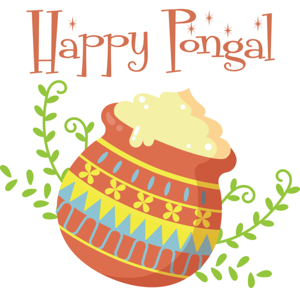Transparent Pongal Pongal Silhouette Logo for Thai Pongal for Pongal