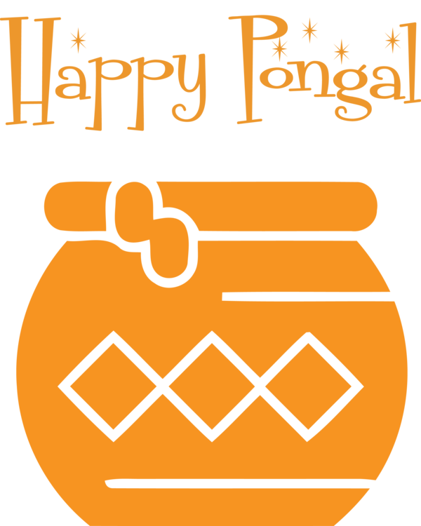 Transparent Pongal Yellow Line Pattern for Thai Pongal for Pongal