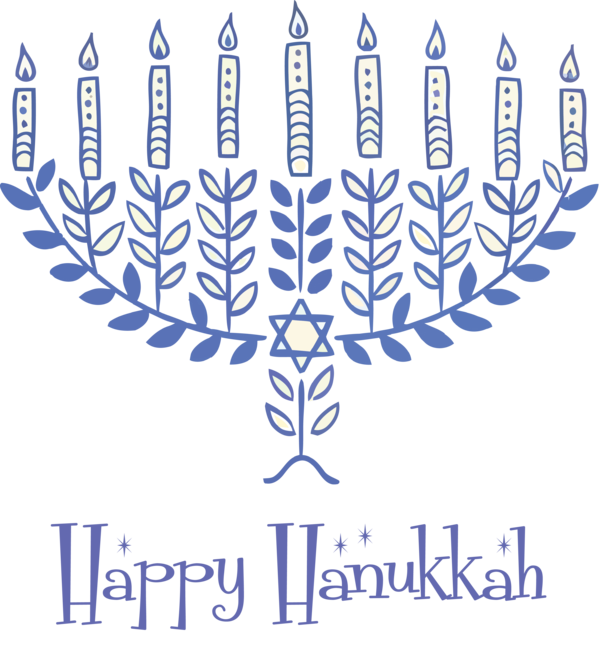Transparent Hanukkah Design Logo Icon design for Happy Hanukkah for Hanukkah
