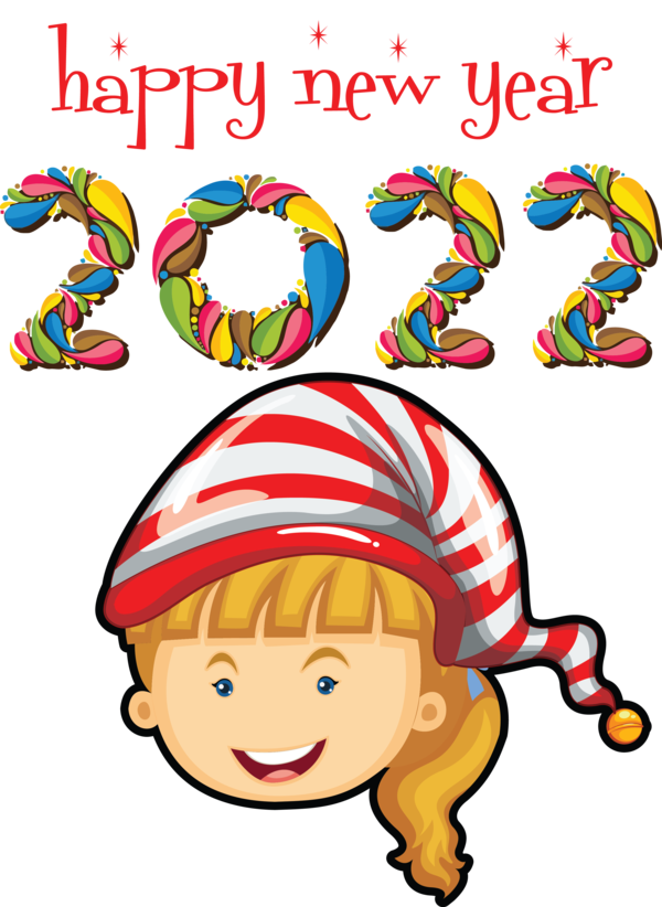Transparent New Year Cartoon Toddler M Happiness for Happy New Year 2022 for New Year