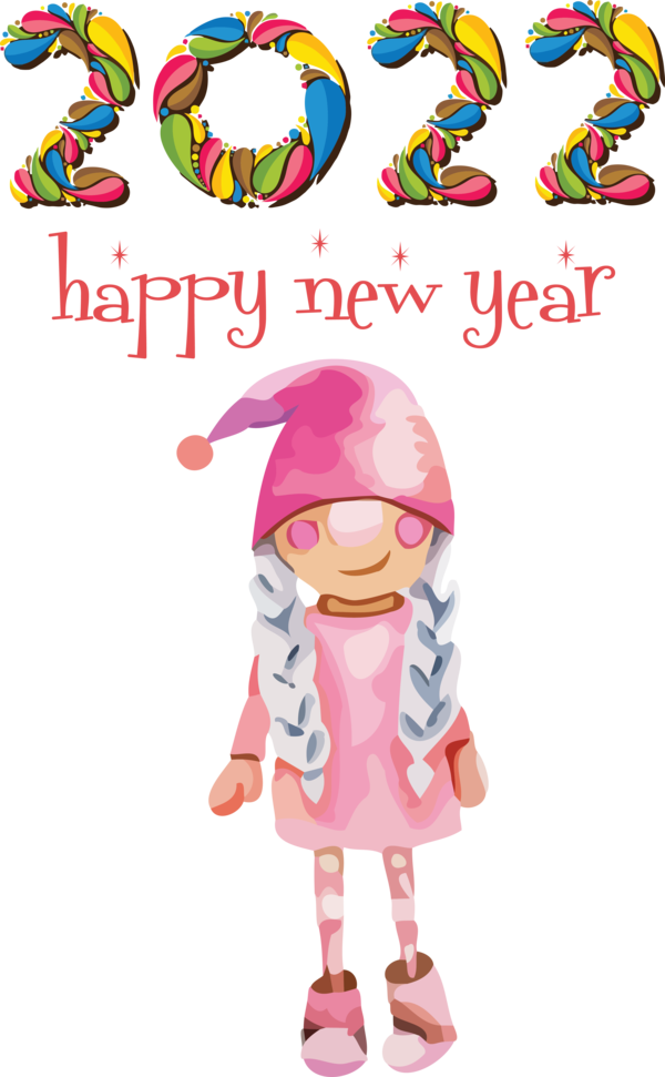 Transparent New Year Christmas Day Drawing Gnome for Happy New Year 2022 for New Year