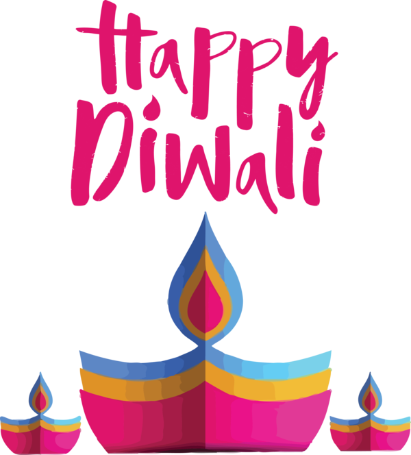 Transparent Diwali Logo Line Meter for Happy Diwali for Diwali