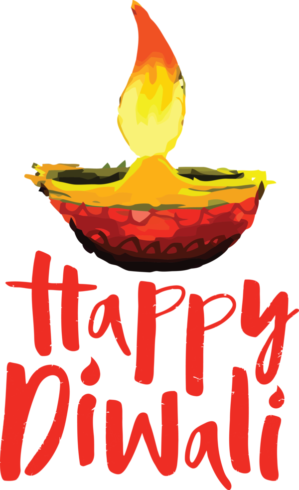 Transparent Diwali Logo Meter Fruit for Happy Diwali for Diwali