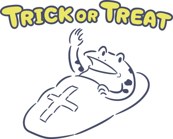 Transparent Halloween Cartoon Line Shoe for Trick Or Treat for Halloween