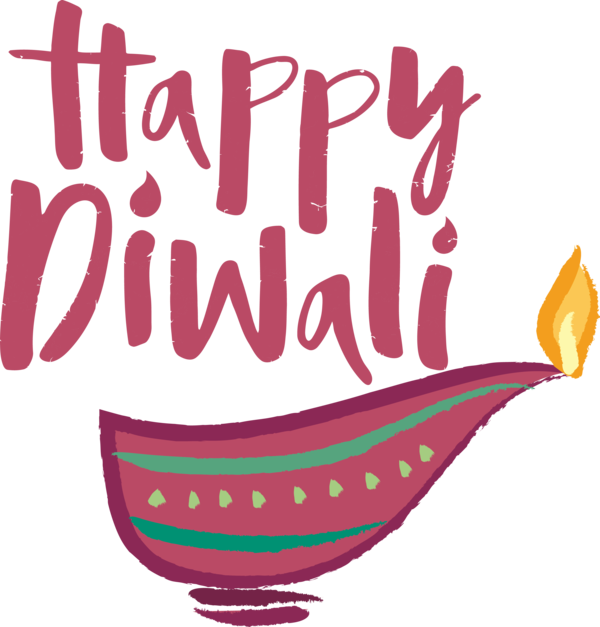 Transparent Diwali Logo Produce Line for Happy Diwali for Diwali