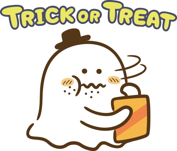 Transparent Halloween Cartoon Drawing traditionally animated film for Trick Or Treat for Halloween