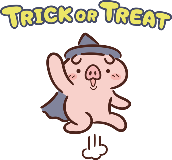 Transparent Halloween Drawing Cartoon Infographic for Trick Or Treat for Halloween